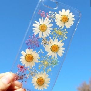Pressed dried flower case